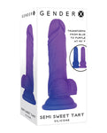 Gender X Semi Sweet Tart Colour-Changing Realistic Dildo