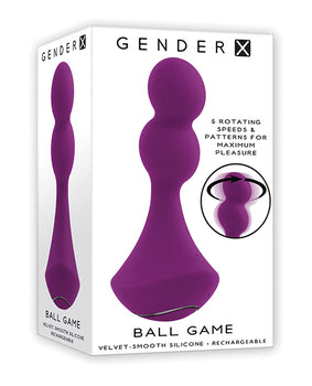 可自訂的旋轉振動器：性別 X 球類遊戲 🟣 - Featured Product Image