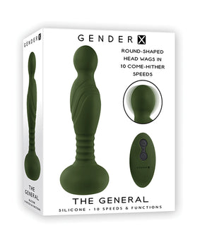 Gender X The General - Green: Dual-Motor Vibrations & Textured Stimulation - Featured Product Image