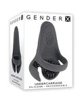 Gender X Undercarriage: Versatile Textured Vibrating Silicone Toy