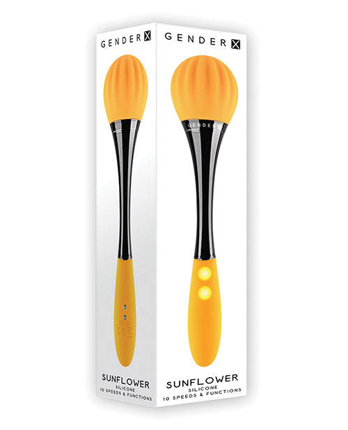 Gender X Sunflower Double Ended Vibe - Dual Stimulation & Versatile Pleasure Product Image.