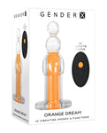 Gender X Orange Dream Vibrating Beaded Pleasure Toy