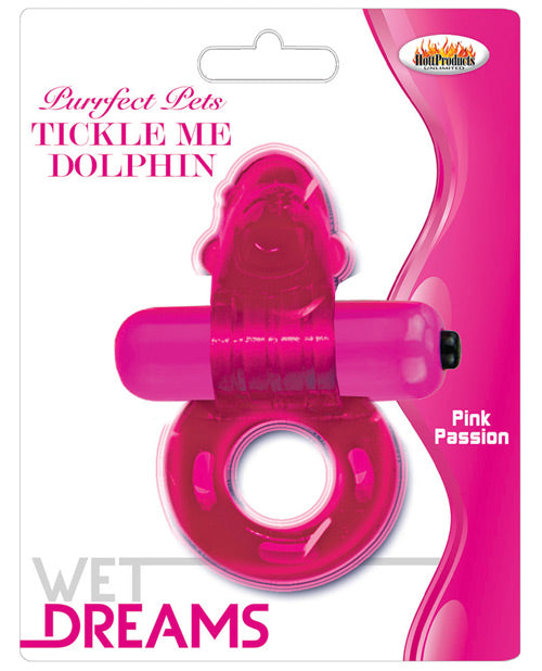 Wet Dreams Dolphin Vibrating Pleasure Ring - featured product image.