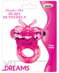 Wet Dreams Purrfect Pet Buzzy Butterfly - Magenta Pleasure Ring