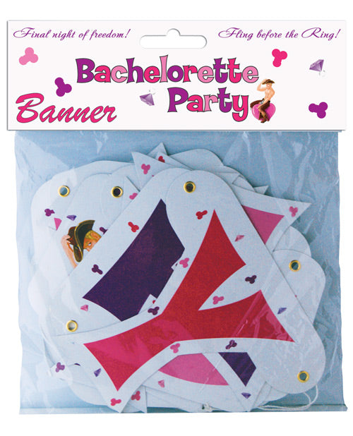 Shop for the Hott Products Bachelorette Party Letter Banner at My Ruby Lips