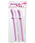 Bachelorette Party Pecker Sipping Straws - Pack Of 10
