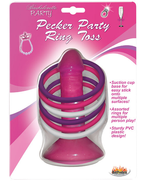 Hott Products Pink Pecker Party Ring Toss Product Image.