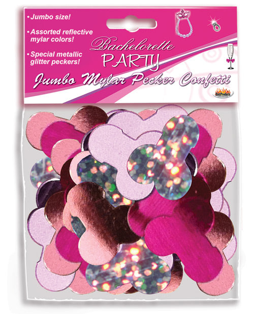 Hott Products Jumbo Mylar Pecker Party Confetti - featured product image.