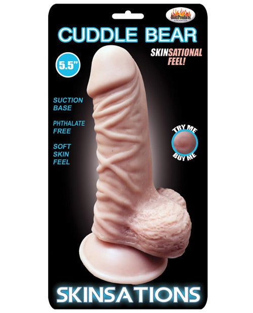 Skinsations Cuddle Bear Realistic 5.5" Dildo - featured product image.