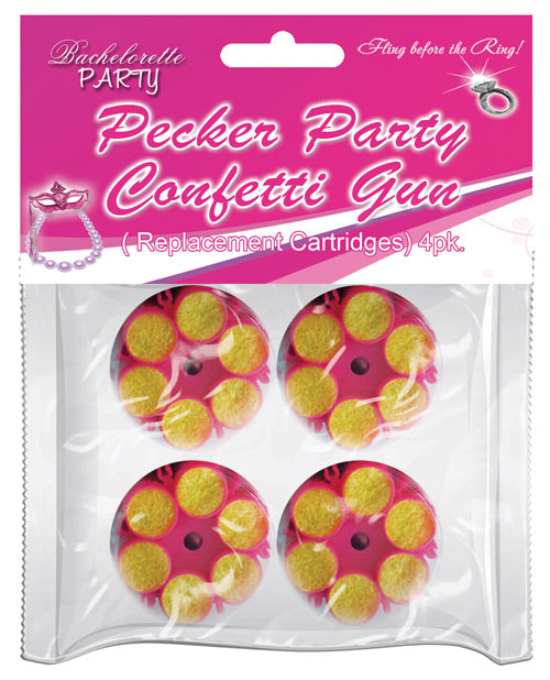 Cartuchos de recambio Vibrant Rainbow Confetti - Paquete de 4 - featured product image.