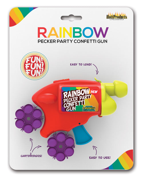 Pistola de confeti Rainbow Pecker 🌈🎉 - featured product image.