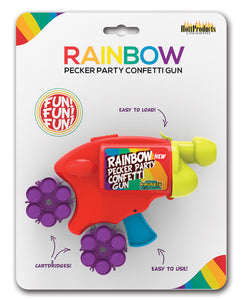 Rainbow Pecker Confetti Gun by Hott Products - Unleash Joyful Celebrations