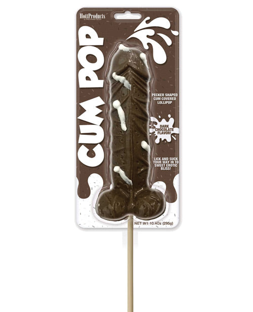 Piruletas traviesas de chocolate amargo - featured product image.