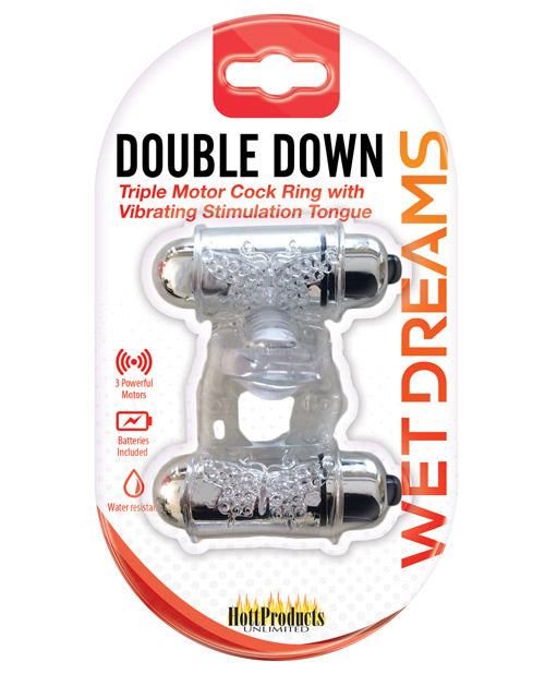 Wet Dreams Anillo Vibrador Triple Motor - featured product image.