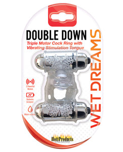 Wet Dreams Triple Motor Vibrating Cockring