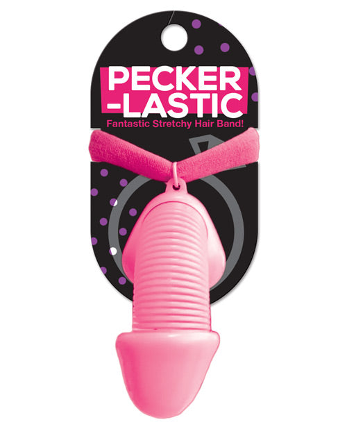 Pecker-Lastic Pink Hair Tie by Hott Products - featured product image.