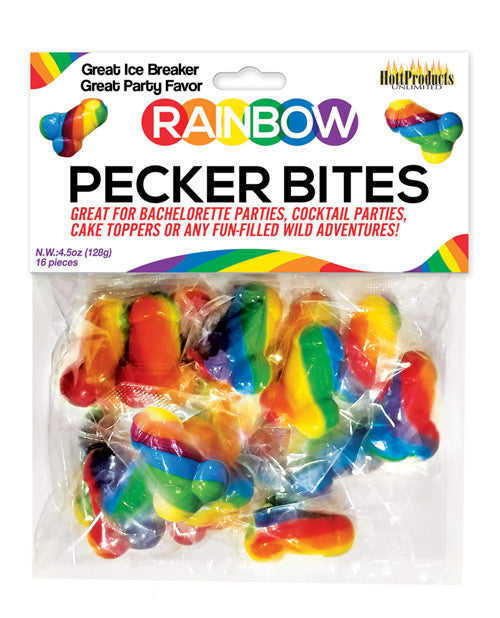 Rainbow Pecker Bites: Whimsical Colourful Fun - featured product image.