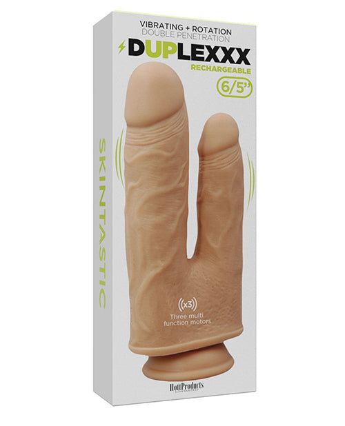 Shop for the Skinsations Duplexx Double Dildo: Vibrating & Rotating Pleasure at My Ruby Lips