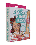 Set de juego Pecker Ring Toss: un juego divertido para momentos inolvidables