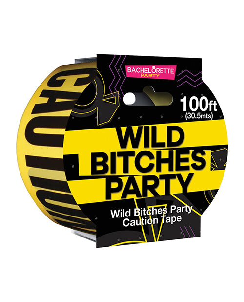 Wild Bitches Caution Party Tape - 100 ft of Fun & Excitement - featured product image.