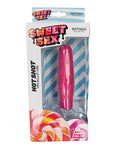 SWEET SEX Hot Shot Mini Bullet Vibe - Magenta con polvo de placer