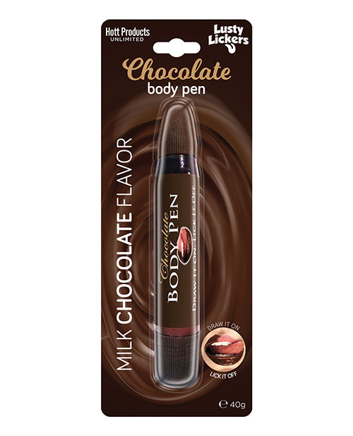 Shop for the Premium Milk Chocolate Body Pen: Intimate Indulgence & Playful Pleasure at My Ruby Lips