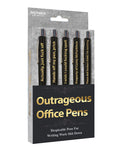 Hysterical Assorted Sayings Pens