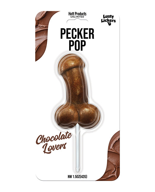 Decadent Chocolate Penis Pop - Sweet Treat for Chocolate Lovers - featured product image.