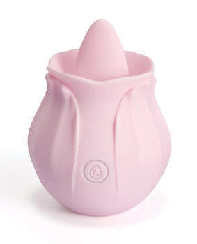 Nectar Pink Rose Clit Licker: 9 Modes, Whisper-Quiet, Waterproof Vibrator - Featured Product Image