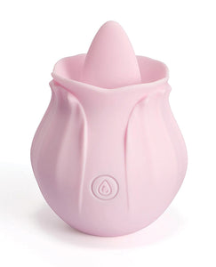 Nectar Pink Rose Clit Licker – Whisper-Quiet Waterproof Vibrator with 9 Modes