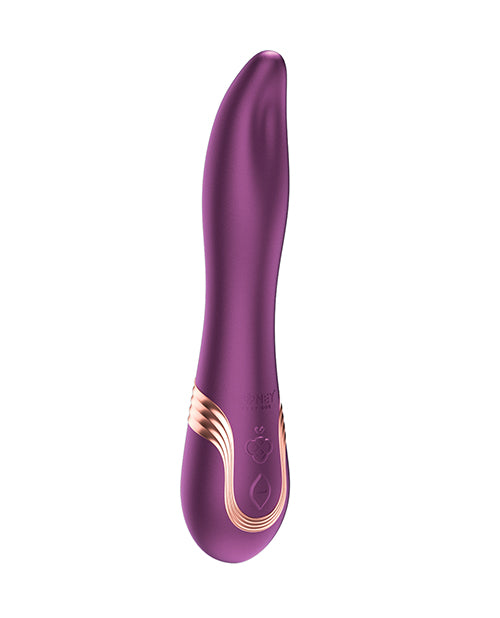 Dynamic Purple Tongue Vibrator - App-Controlled Oral Pleasure Product Image.