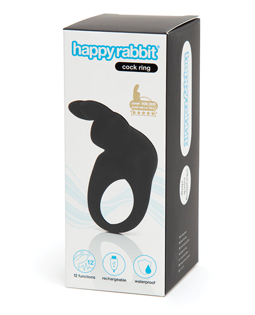 Happy Rabbit Rechargeable Cock Ring: Ultimate Shared Pleasure Product Image.