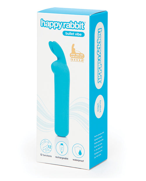 Bala recargable Happy Rabbit: placer intenso mientras viajas - featured product image.