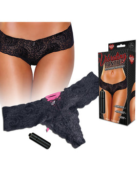Hustler Lace Up Vibrating Panty 🖤🌸 - Featured Product Image