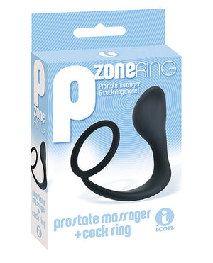 9's P-Zone Cock Ring: Dual Pleasure & Warranty