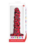 Icon Brands Collage Goth Girl Twisted Silicone Dildo