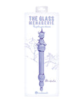 Consolador de cristal Unicornio Glass Menagerie - Púrpura