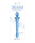 Consolador de vidrio Glass Menagerie Puppy - Azul oscuro 🐶