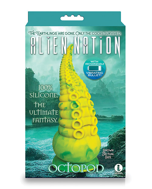Octopod de Alien Nation: vibrante criatura anémona pulpo con vibrador recargable - featured product image.