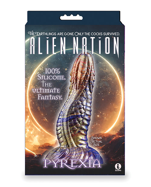 "Alien Nation Pyrexia: Arte de fantasía de tierras raras" - featured product image.