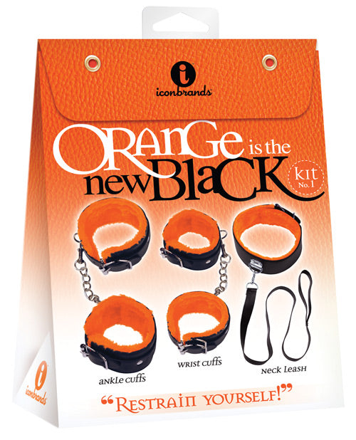 The 9's Orange is the New Black Restraint Kit - Ultimate Bondage Experience Product Image.