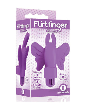 Icon's Flirtfinger Butterfly Vibrator: Sensory Bliss On-The-Go - Featured Product Image