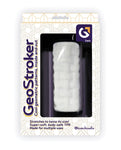 Icon Brands GeoStroker Two 5" TPR ultra suave Stroker - Blanco