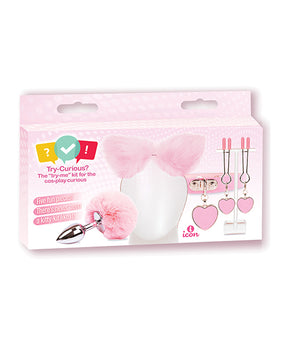 "Set de cosplay de Try-Curious Kitty: Pink Purr-fection" - Featured Product Image