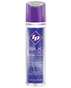 ID Silk Natural Feel Lubricant: Water & Silicone Blend for Ultimate Pleasure - Featured Product Image