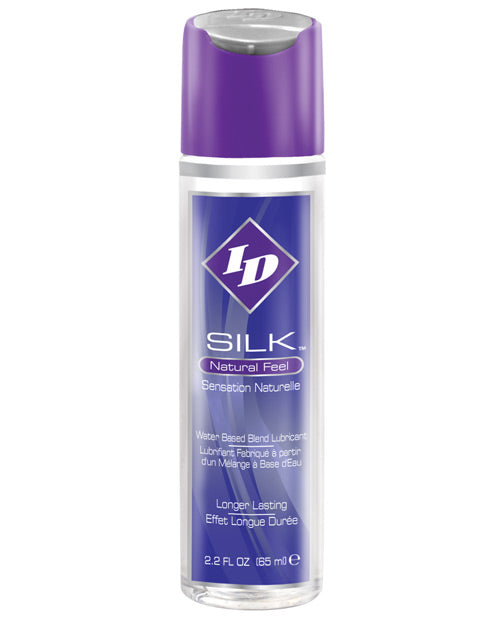 Lubricante ID Silk Natural Feel: mezcla de agua y silicona para el máximo placer - featured product image.