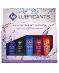 ID Sampler Pack: 5 Premium Lubricants for Sensational Intimacy