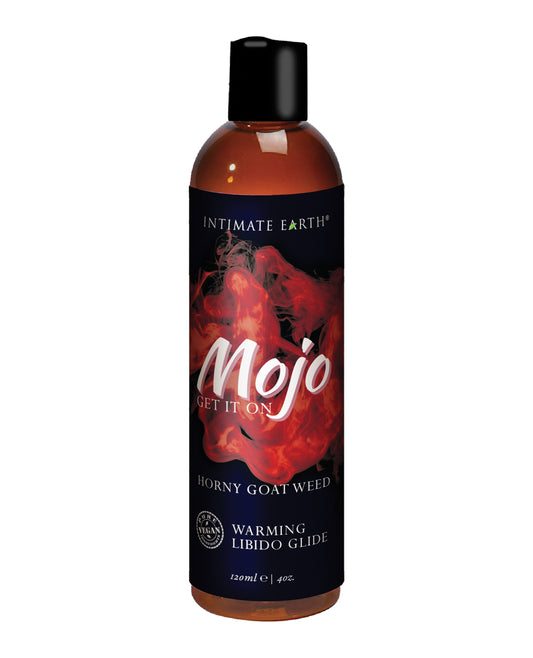Intimate Earth Mojo Horny Goat Weed Calentamiento deslizante - 4 oz - featured product image.