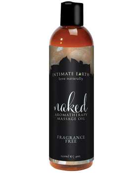 Intimate Earth Naked Unscented Massage Oil - Featured Product Image