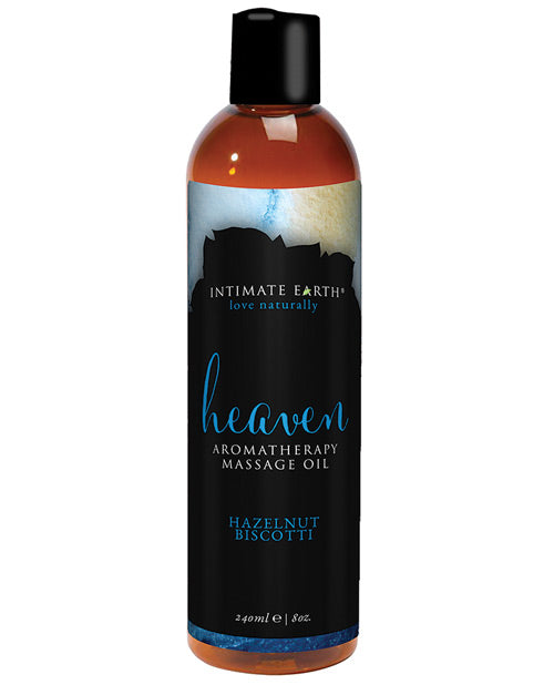 Intimate Earth Hazelnut Biscotti Massage Oil - Luxurious Bliss - featured product image.